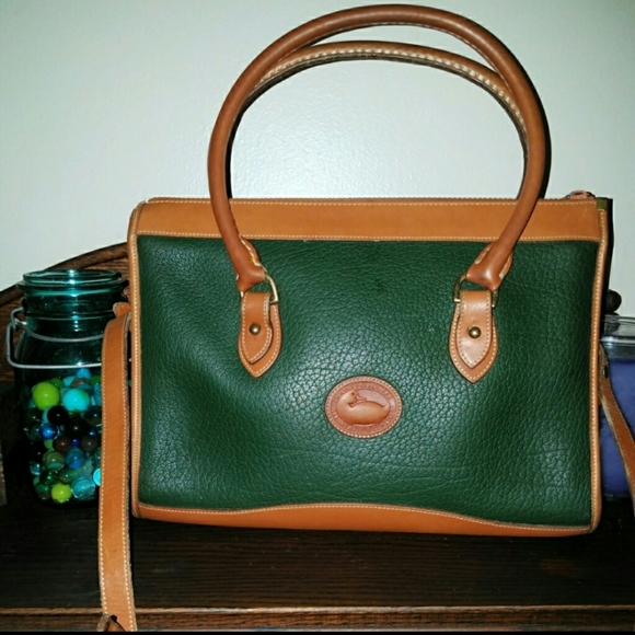 Dooney & Bourke Handbags - VTG Dooney and Bourke R21 AWL shoulder satchel